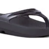 OOfos Women's OOlala Sandal - Black -Fashion Sandals Store 1400BLK shot2