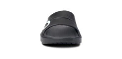 OOfos Men's OOahh Sport Slide Sandal - Black White -Fashion Sandals Store 1500BLKWHTOO shot3