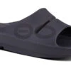 OOfos Men's OOahh Sport Slide Sandal - Black Matte -Fashion Sandals Store 1500MATBLK shot2