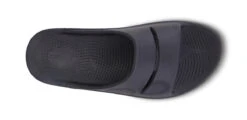 OOfos Men's OOahh Sport Slide Sandal - Black Matte -Fashion Sandals Store 1500MATBLK shot6