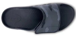 OOfos Men's OOahh Sport Flex Sandal - Black Camo -Fashion Sandals Store 1550BLKCAMO shot6 64cff869 8ce3 49a9 9b5e 031da8ced2ec