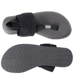 Sanuk Women's Yoga Sling 2 Sandal Black -Fashion Sandals Store 4429071253547 black 4a