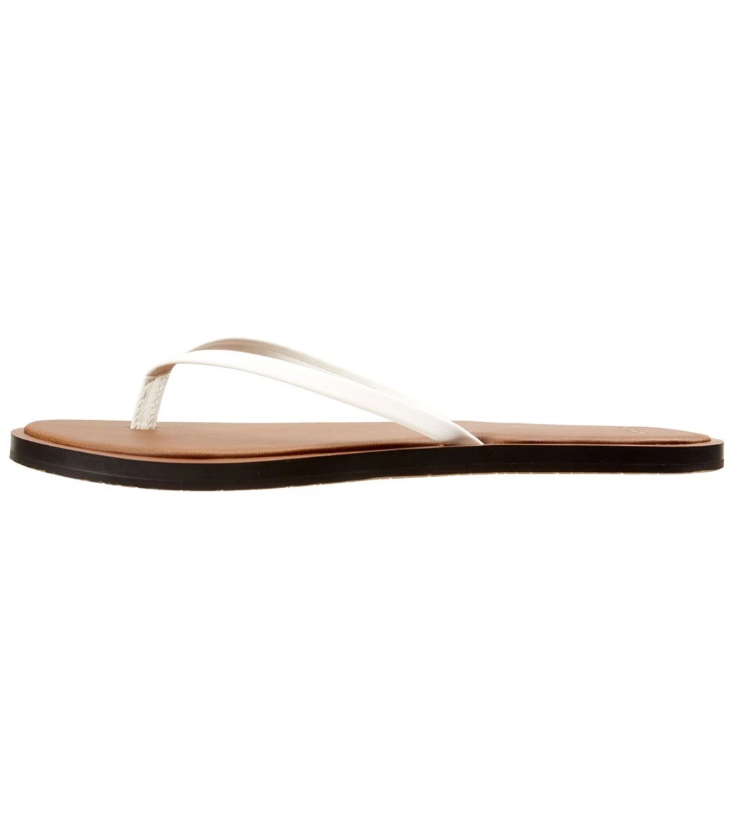 Sanuk Women's Yoga Aurora Flip Flop White 3 Sanuk Women's Yoga Aurora Flip Flop White