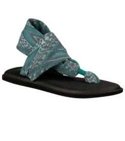 Sanuk Yoga Sling 2 Prints Sandal Teal Tribal -Fashion Sandals Store 4429073711147 tealtribal