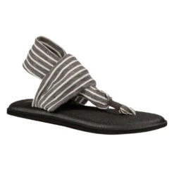Sanuk Yoga Sling 2 Prints Sandal -Fashion Sandals Store 4429073776683 charcoalnaturalstripes