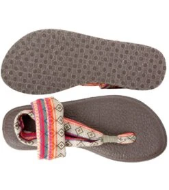 Sanuk Yoga Sling 2 Prints Sandal Olive/Multi Tribal Stripe -Fashion Sandals Store 4429074268203 olivemultitribalstripe 4a
