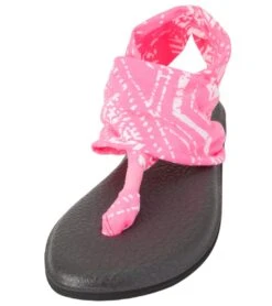 Sanuk Yoga Sling 2 Prints Sandal Hot Pink Tribal 9 Sanuk Yoga Sling 2 Prints Sandal Hot Pink Tribal -Fashion Sandals Store 4429074300971 hotpinktribal