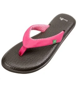 Sanuk Women's Yoga Chakra Flip Flop -Fashion Sandals Store 4429074759723 fuchsia 1