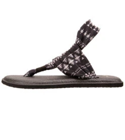 Sanuk Women's Yoga Sling 2 Prints Sandal Black/Natural Koa Tribal
