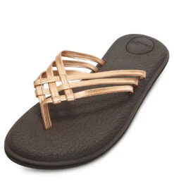 Sanuk Women's Yoga Salty Metallic Sandal -Fashion Sandals Store 4429075742763 copper 1a