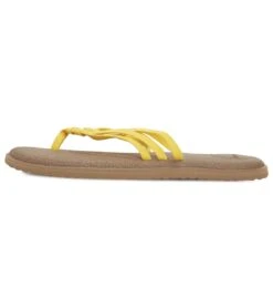Sanuk Women's Yoga Salty Sandal -Fashion Sandals Store 4429078429739 goldenrod 2a