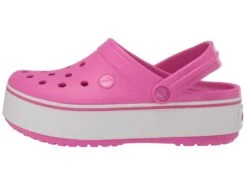 Crocs Kids Crocband™ Platform Clog (Little Kid/Big Kid) -Fashion Sandals Store 61aRJkq3gL