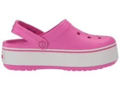 Crocs Kids Crocband™ Platform Clog (Little Kid/Big Kid) -Fashion Sandals Store 61hNzQQBgL