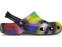 Crocs Kids Classic Tie-Dye Graphic Clog (Little Kid/Big Kid) -Fashion Sandals Store 710UswpInbL