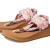 Sanuk Sling Soft Top Midform Hibiscus