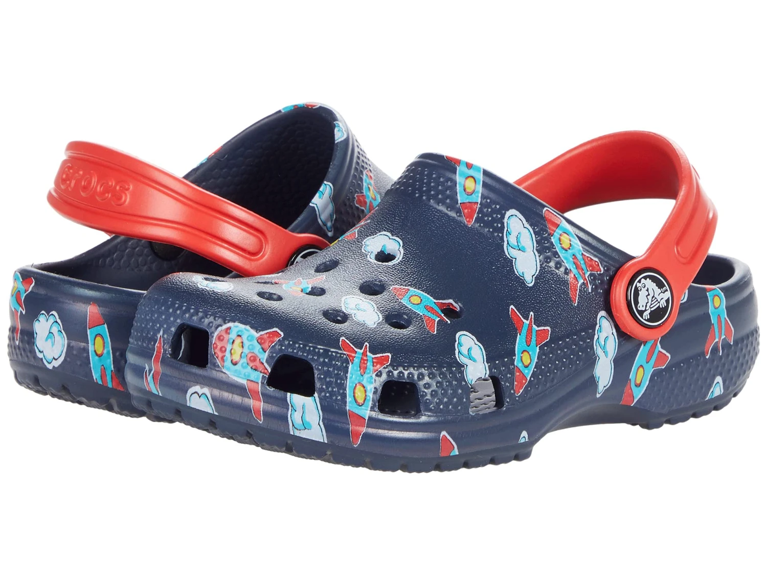 Crocs Kids Classic Printed Clog (Toddler) 3 Crocs Kids Classic Printed Clog (Toddler)