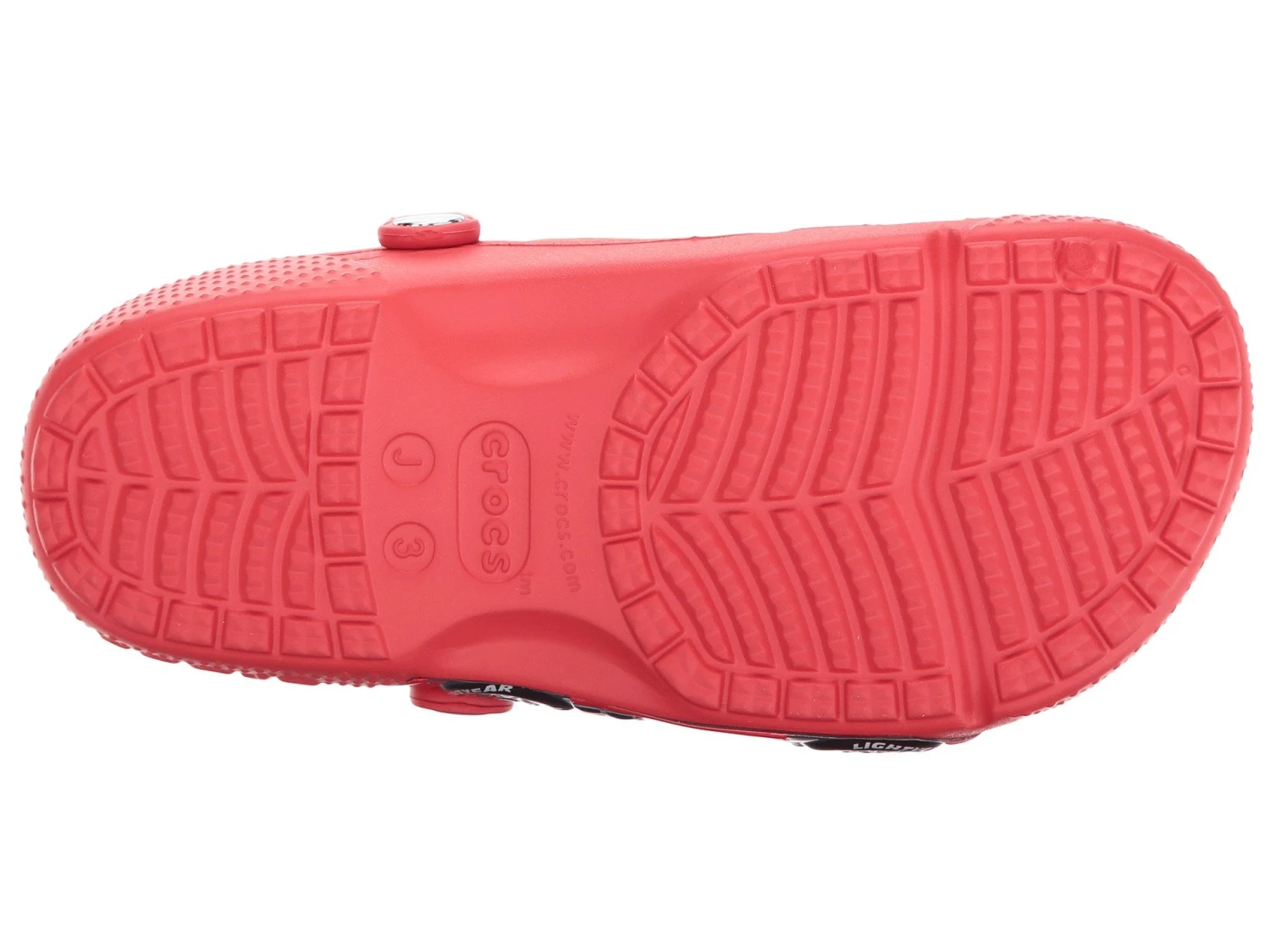 Crocs Kids CrocsFunLab Cars Lightning McQueen Clog (Toddler/Little Kid) 5 Crocs Kids CrocsFunLab Cars Lightning McQueen Clog (Toddler/Little Kid) - Image 3