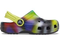 Crocs Kids Classic Tie-Dye Graphic Clog (Toddler) -Fashion Sandals Store 716coNA1GLL