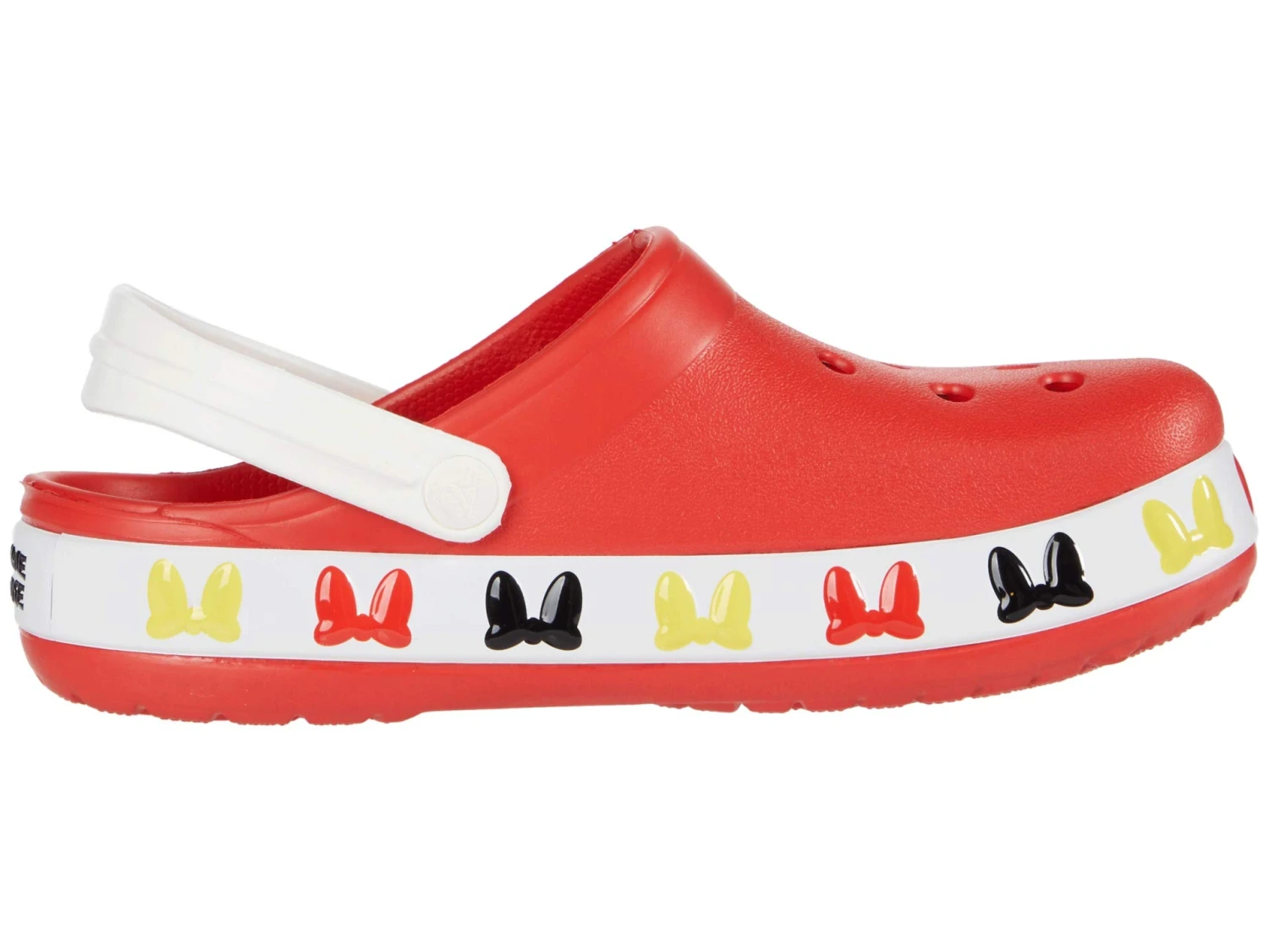 Crocs Kids Fun Lab Disney Minnie Mouse™ Band Clog (Toddler/Little Kid) 8 Crocs Kids Fun Lab Disney Minnie Mouse™ Band Clog (Toddler/Little Kid) - Image 6
