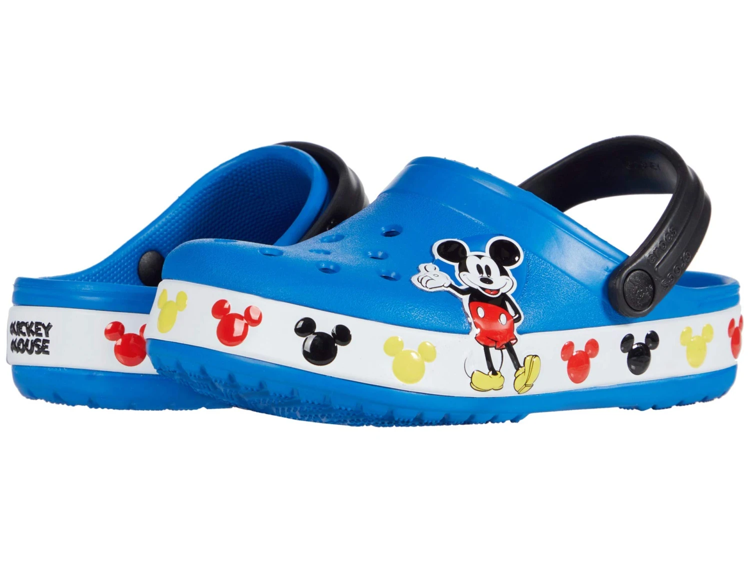 Crocs Kids Fun Lab Disney Mickey Mouse™ Band Clog (Toddler/Little Kid) 3 Crocs Kids Fun Lab Disney Mickey Mouse™ Band Clog (Toddler/Little Kid)