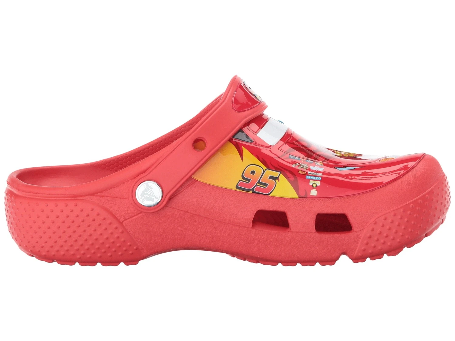 Crocs Kids CrocsFunLab Cars Lightning McQueen Clog (Toddler/Little Kid) 8 Crocs Kids CrocsFunLab Cars Lightning McQueen Clog (Toddler/Little Kid) - Image 6