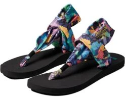 Sanuk Sling Soft Top Tropical Jaguar