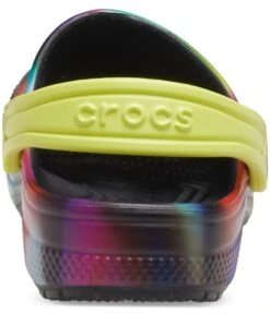 Crocs Kids Classic Tie-Dye Graphic Clog (Toddler) -Fashion Sandals Store 71uvQNEchIL