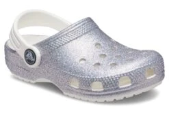 Crocs Kids Classic Glitter Clog (Toddler) -Fashion Sandals Store 81A1KAVTPcL