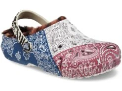 Crocs Kids Zappos Print Lab: "Gone Wild" Classic Lined Clog (Little Kid/Big Kid)