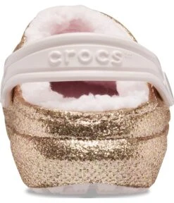 Crocs Kids Classic Lined Glitter Clog (Toddler) 10 Crocs Kids Classic Lined Glitter Clog (Toddler) -Fashion Sandals Store 81KYXpPoLLL