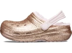 Crocs Kids Classic Lined Glitter Clog (Toddler) 9 Crocs Kids Classic Lined Glitter Clog (Toddler) -Fashion Sandals Store 81LnoHNfM0L