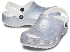 Crocs Kids Classic Glitter Clog (Little Kid/Big Kid)