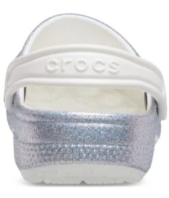 Crocs Kids Classic Glitter Clog (Little Kid/Big Kid) -Fashion Sandals Store 81krk6W3ZZL