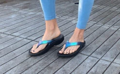 OOfos Women's OOlala Luxe Sandal - Atlantis -Fashion Sandals Store Atlantis OOlala