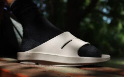 OOfos Men's OOahh Slide Sandal - Nomad -Fashion Sandals Store Mens OOahh Nomad1