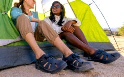 OOfos Women's OOcandoo Sandal - Black -Fashion Sandals Store OOcandoo Womens Black3