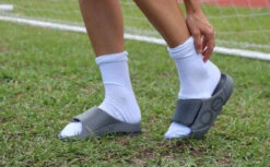 OOfos Women's OOahh Sport Flex Sandal - Slate -Fashion Sandals Store SportFlex Slate Womens2